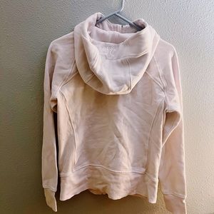 Lululemon light pink full zip scuba jacket